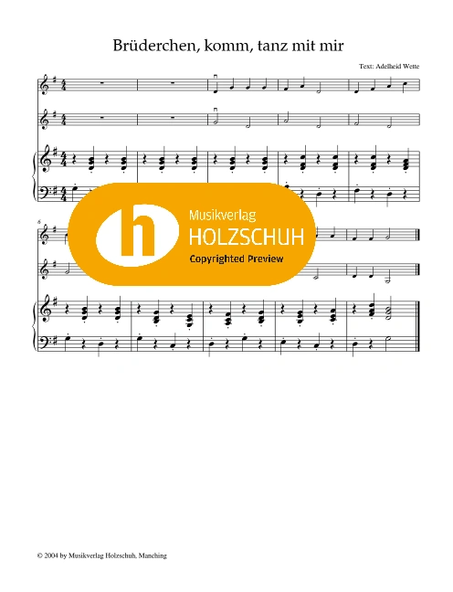 Brüderchen, komm, tanz mit mir